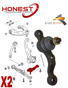 For LEXUS IS200 IS300 1999-2005 FRONT LOWER SUSPENSION WISHBONE ARM BALLJOINTS - Picture 1 of 3