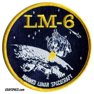 GRUMMAN LM-6 APOLLO 12-LUNAR MODULE-INTREPID-ORIGINAL AB EMBLEM NASA SPACE PATCH - Picture 1 of 4