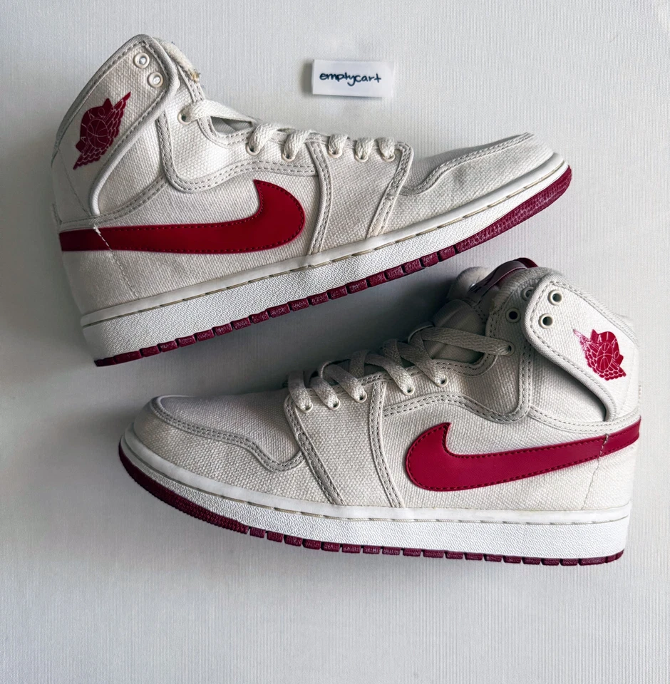 Zapato Deportivo Air Jordan 1 Retro AJKO Hi Blanco Rojo 2010 Para Hombre Talla 9 Usado Nike Foto 1 de 4