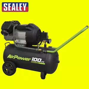 Sealey SAC10030VE V-Twin Direct Drive Air Compressor 3HP 100L - Picture 1 of 3