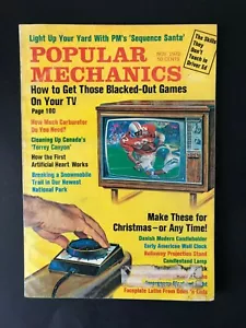 Popular Mechanics Magazine November 1970 Blacked Out Games on TV - Picture 1 of 2