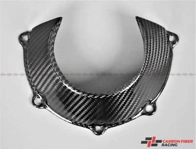 Cubierta de embrague seco ventilada Ducati (motor 4V refrigerada por aire) - 100 % fibra de carbono Foto 1 de 3