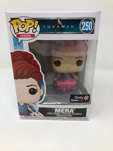 DC Aquaman Movie Funko POP Heroes Mera Gamestop Exclusive Vinyl Figure #250 Gown - Picture 1 of 11