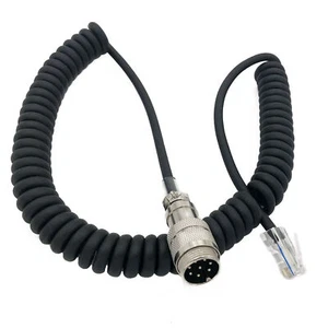 8Pin do RJ-45 Modułowy adapter kabla mikrofonu do YAESU FT450D FT897D - Zdjęcie 1 z 10