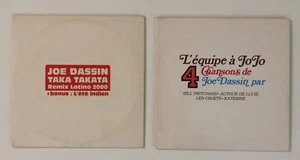 JOE DASSIN 2 X CD SINGLE (PROMO) L'EQUIPE A JOJO/TAKA TAKATA REMIX - Imagen 1 de 3