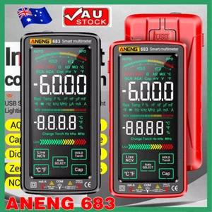 ANENG 683 LCD Digital Multimeter Touch Screen Voltage Tester Resistance Meter RH - Picture 1 of 15