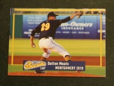 2018 Grandstand, Montgomery Biscuits - DALTON MOATS