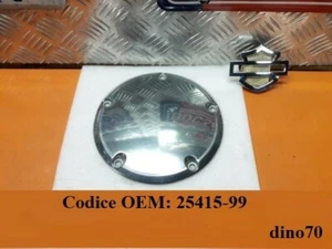 Harley Davidson derby cover primaria a 5 fori OEM 25415-99 Softail Dyna Touring - Foto 1 di 1