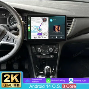 13.1" Android 14 CarPlay 4+64GB autoradio 2K GPS navigatore per Opel Mokka X 2017-2019 - Foto 1 di 19