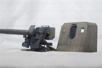 3d Printing 1/35 Krupp 150mm Coastal Defense Fortress Gun Unpainted Kit - Image 1 of 4