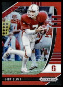 2020 Panini Prizm Draft Picks #54 John Elway Prizm Orange Stanford Cardinal
