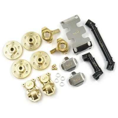 Yeah Racing AXSC-S04 Metal Upgrade Parts Set SCX24 Deadbolt - Image 1 of 2