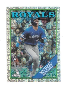 2023 Topps Serie 2 Michael Massey RC Paquete Plata Mojo -Real- #2T88C-74 - Imagen 1 de 1