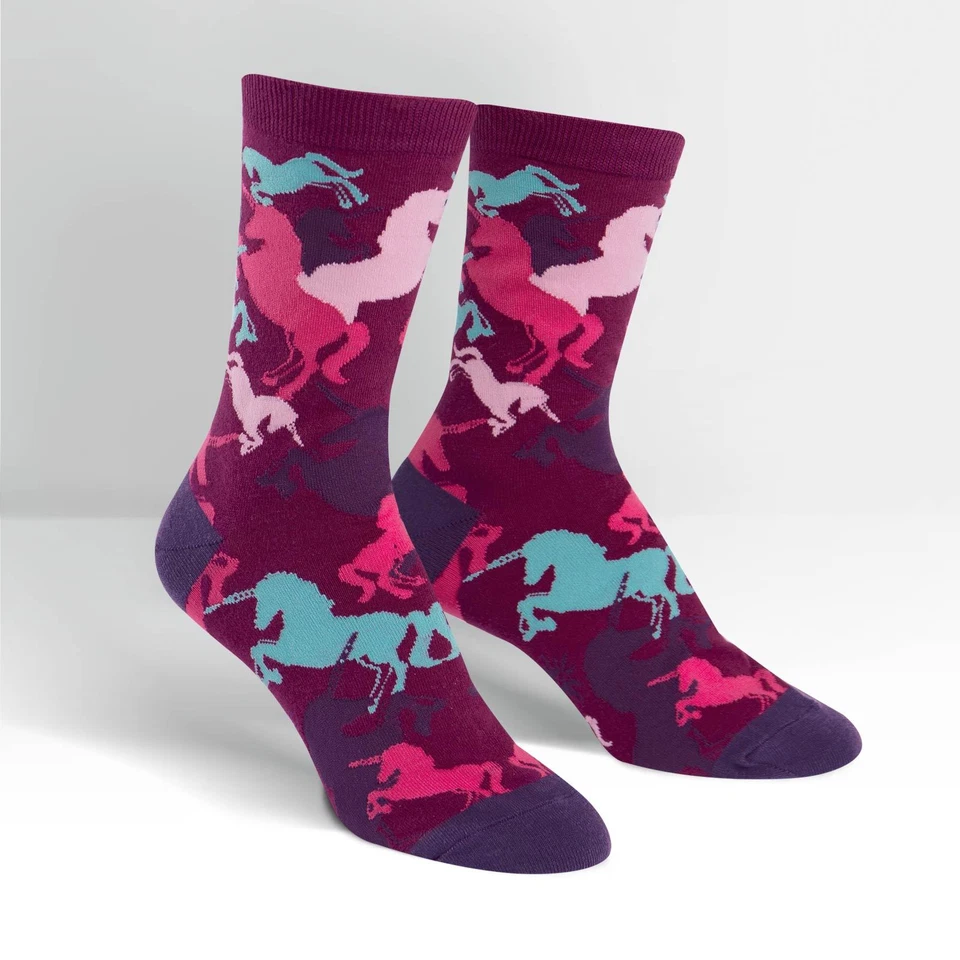 Sock It To Me Women's Crew Socks - Mythical Unicorn (UK 3-8) - Image 1 of 2