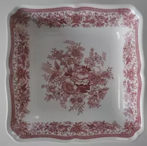 Come Nuovo Villeroy & Boch Fagiano Rosso Vassoio Quadrato 22 CM X - Imagen 1 de 2