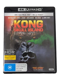 Kong: Skull Island 4K Ultra HD + Blu-Ray 2017  Monster Movie Rare [Mint Disc] - Bild 1 von 6
