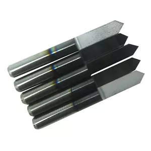 5PC TIN TiAIN Coated Carbide PCB Engraving CNC Bit Router Tool 90 Degree 0.1mm - Picture 1 of 6