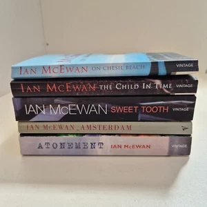 Ian McEwan 5 Book Bundle Amsterdam Sweet Tooth Atonement The Child In Time Etc - Picture 1 of 14