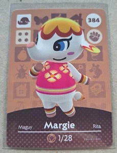 Tarjeta amiibo Margie - 384 - Animal Crossing - Imagen 1 de 1