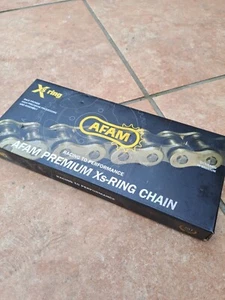 Cadena para moto sport AFAM modelo A530XMR3 de 104 eslabones - Imagen 1 de 4