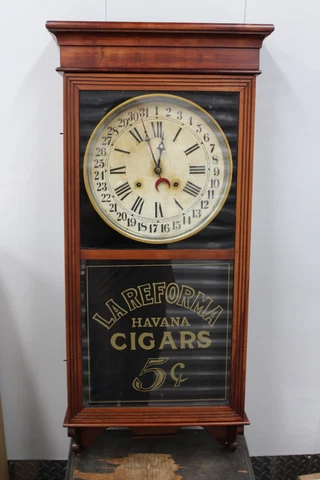 LA REFORMA HAVANAH CIGARS Advertising Clock Cover