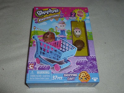 NUEVO EN CAJA SHOPKINS INSTRUCCIONES CARRITO DE COMPRAS 2 FIGURAS CONSTRUIBLES 37 PIEZAS NUEVO EN CAJA  Foto 1 de 3