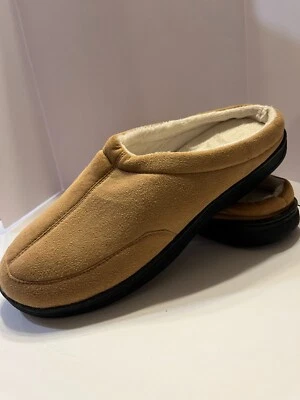 Body Glove Men's Slippers Memory Foam Tan with Black soles X-Large 13-14 - Image 1 of 4