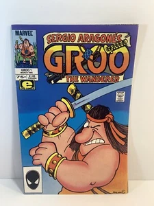 Groo the Wanderer Groo 1 Marvel 1985 Sergio Aragonés Comic Book EUC - Bild 1 von 7