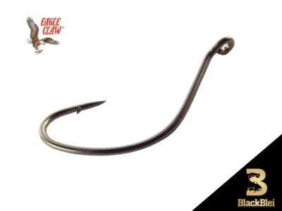 Eagle Claw L144 Drop Shot Haken , Offset Haken, Wurmhaken ( Art. A18 )
