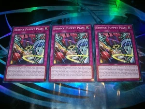 3x Service Puppet Play 1st Edition Common INFO-EN070 Yu-Gi-Oh! - Picture 1 of 1