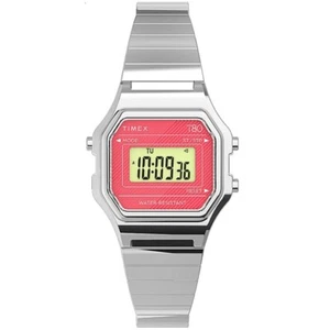 Timex T80 Mini TW2U94200 Orologio Digitale Donna 27mm - Picture 1 of 3