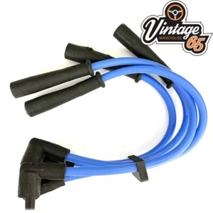 Clásico Mini 8 mm Bujía de Silicona Conductores Austin Rover Cooper MPI GHT289 B - Imagen 1 de 1