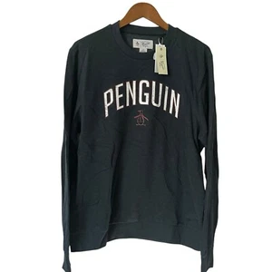Original Penguin,Munsingwear Brand Logo Crew Neck Sweatshirt ,DARK SAPPHIRe Med - Picture 1 of 3