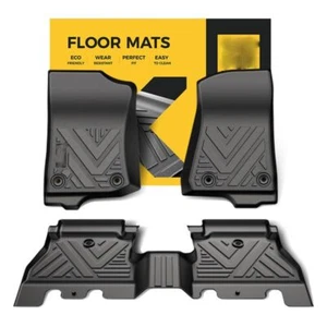 For 2016-2021 Jeep Grand Cherokee / Dodge Durango TPE Floor Mats Waterproof - Picture 1 of 7