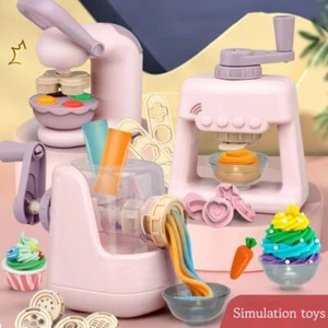Cooking Toys Colourful Clay Pasta Machine Kids - Picture 1 of 18