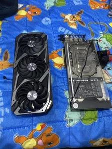 GPU Water Cooled ROG Strix RTX™ 3070 Ti OC 8GB With EKWB vector 2. Fast Sale - Picture 1 of 10
