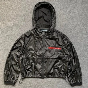 Authentic Prada Technical Cropped jacket. Womens SZ Small Oversized - Picture 1 of 8