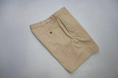 Pantalones Cortos Chinos J Crew Club Caqui Beige Informales Planos 7" INS Para Hombres Talla 33 Foto 1 de 4