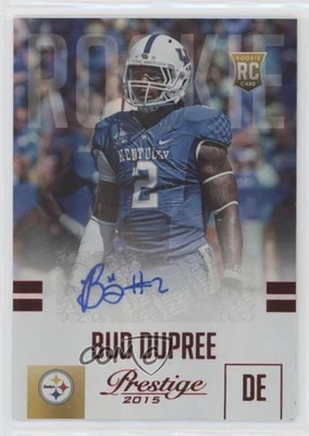 2015 Panini Prestige Rookie Signatures Bud Dupree #201 Rookie Auto RC - Image 1 of 2
