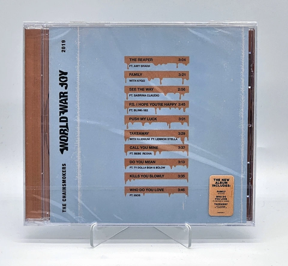 The Chainsmokers - World War Joy (CD | NEU & OVP | feat. Bebe Rexha, Blink-182) - Bild 1 von 1