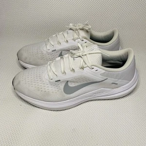 Para hombres Talla 11.5 Nike Air Winflo 10 Blanco Gris Lobo Zapatos para Correr DV4022-102 - Imagen 1 de 10