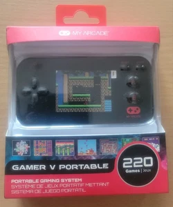 My Arcade Gamer V Portable Gaming System 220 Games Retro 3.5mm Jack 8-bit System - Picture 1 of 6