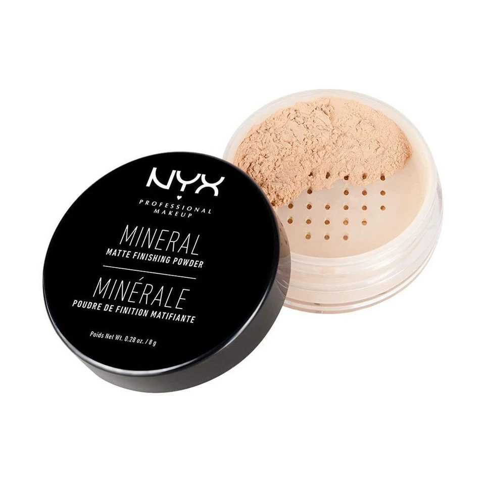 NYX Mineral Matte Finishing Powder (Light/Medium) 8g NEU&OVP - Bild 1 von 1