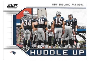 2019 Score Football NEW ENGLAND PATRIOTS Huddle Up #HU-3 - Picture 1 of 1