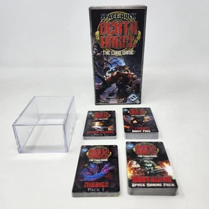 Space Hulk Death Angel The Card Game Fantasy Flight  + All 4 Expansions Open New - Picture 1 of 24