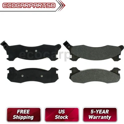 Rear Semi-Metallic Brake Pad Kit for Lincoln Continental 2.4L 1984 1985 - Image 1 of 3