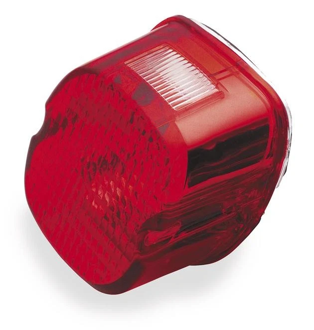 Biker's Choice Laydown Tail Lamp w/License Plate Light Face Up Red #160624 - Image 1 of 1