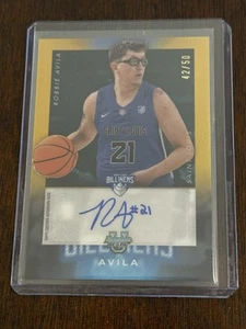 2025 Bowman’s Best Basketball Gold Iso Signatures Robbie Avila Autograph # 42/50 - Bild 1 von 6