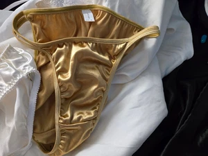  Satin String Bikini Gr. M - Bild 1 von 1