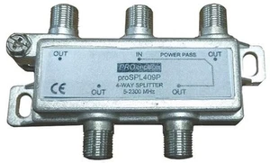 BLAKE UK - Pembahagi Rangkaian 4-Laluan 5-2300MHz, Kuasa Lalu 1 Port - Picture 1 of 1